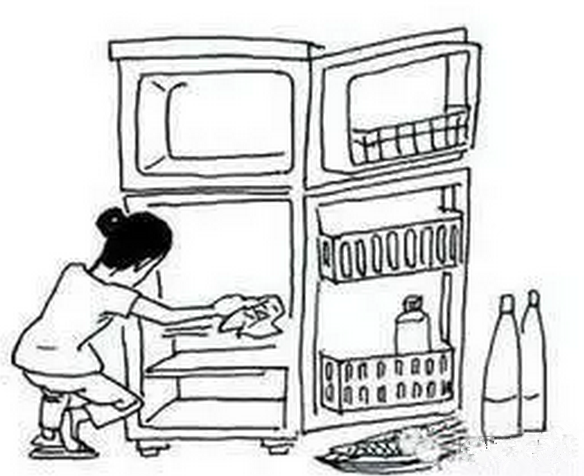 定期清洗冰箱